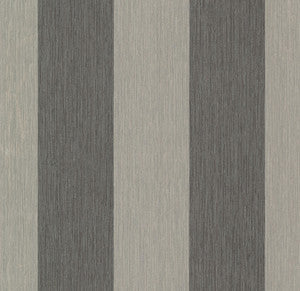 Stripe Black Atlis Wallpaper by Brewster