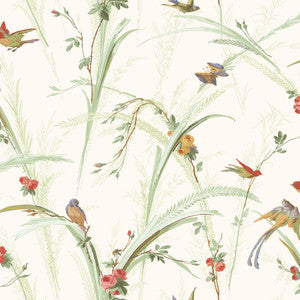 Botanical Green Astrid Wallpaper by Brewster