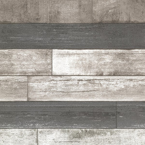 Wood Grey Ashwile Wallpaper by Brewster