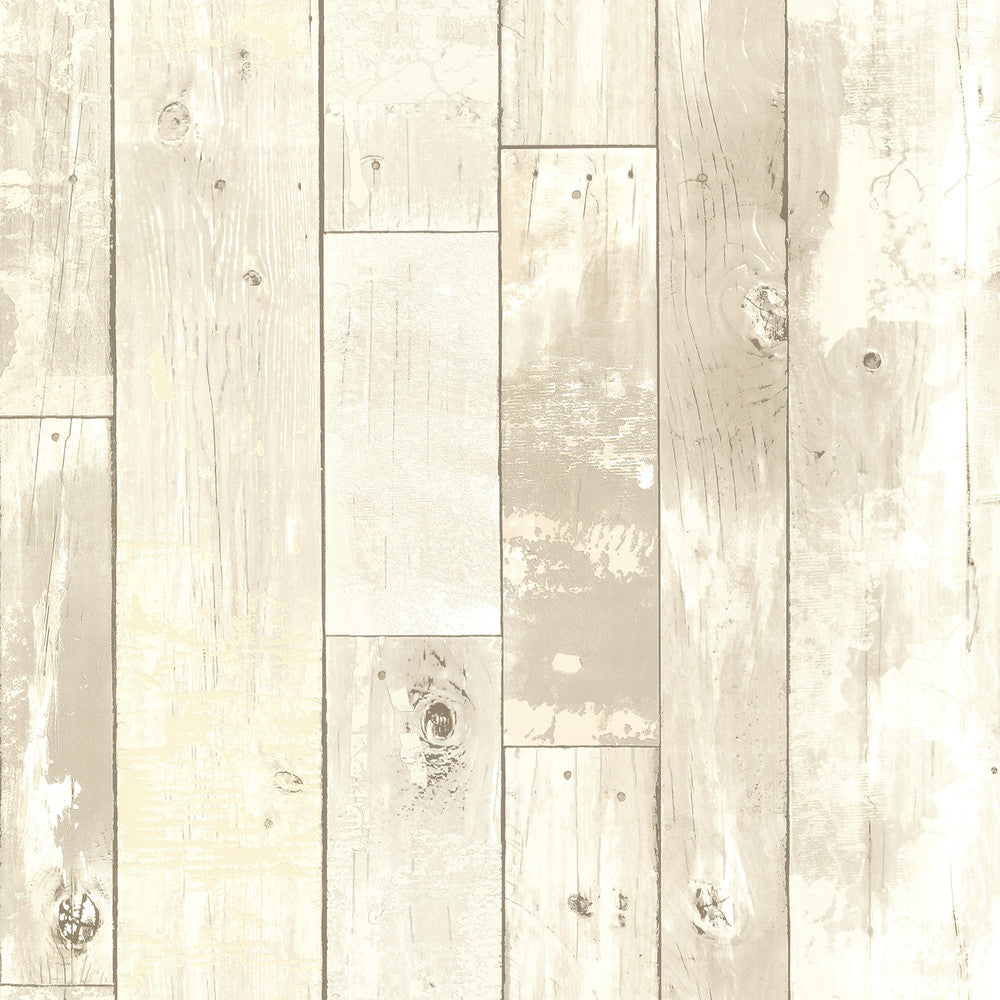 Wood Taupe Pearl Wallpaper by Brewster Kitchen, Bed, & Bath IV Covers about 56.4 square feet 20.5-in by 33-ft long roll Unpasted 20.9 - Fabric Carolina -