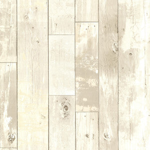 Wood Taupe Pearl Wallpaper by Brewster