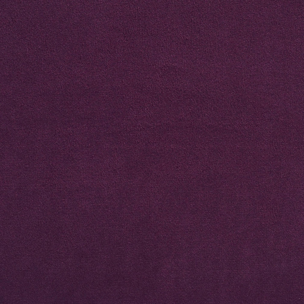 2688 Eggplant  by Charlotte Fabric Ring Book Page #12A 100% Woven Polyester Velvet Asia Exceeds 100,000 Wyzenbeek Rubs No Repeat 54 Inches  - Fabric Carolina -  Charlotte