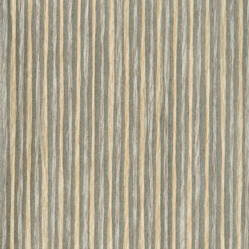 Fuso Sterling Paper Weave Wallpaper by Kenneth James Zen Grasscloth Covers about 72 square feet 36-in by 24-ft long roll Unpasted 0 - Fabric Carolina -