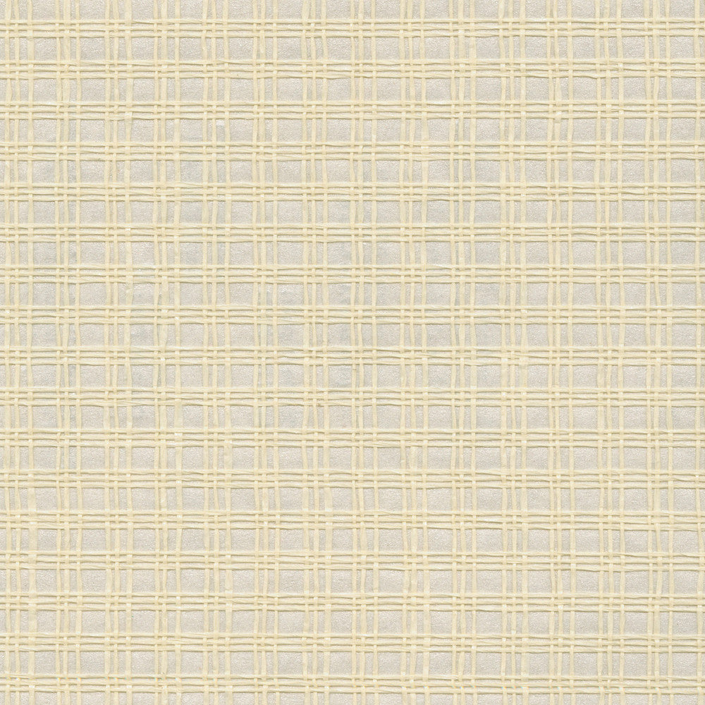 Nonen Champagne Paper Weave Wallpaper by Kenneth James Zen Grasscloth Covers about 72 square feet 36-in by 24-ft long roll Unpasted 0 - Fabric Carolina -