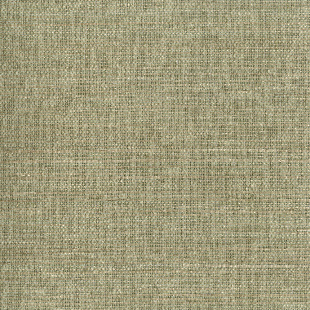 Kenjitsu Mint Grasscloth Wallpaper by Kenneth James Zen Grasscloth Covers about 72 square feet 36-in by 24-ft long roll Unpasted 0 - Fabric Carolina -