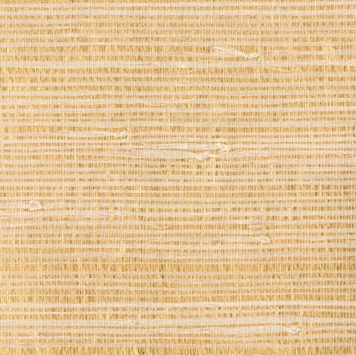 Tokei Gold Foil Grass Wallpaper by Kenneth James Zen Grasscloth Covers about 72 square feet 36-in by 24-ft long roll Unpasted 0 - Fabric Carolina -