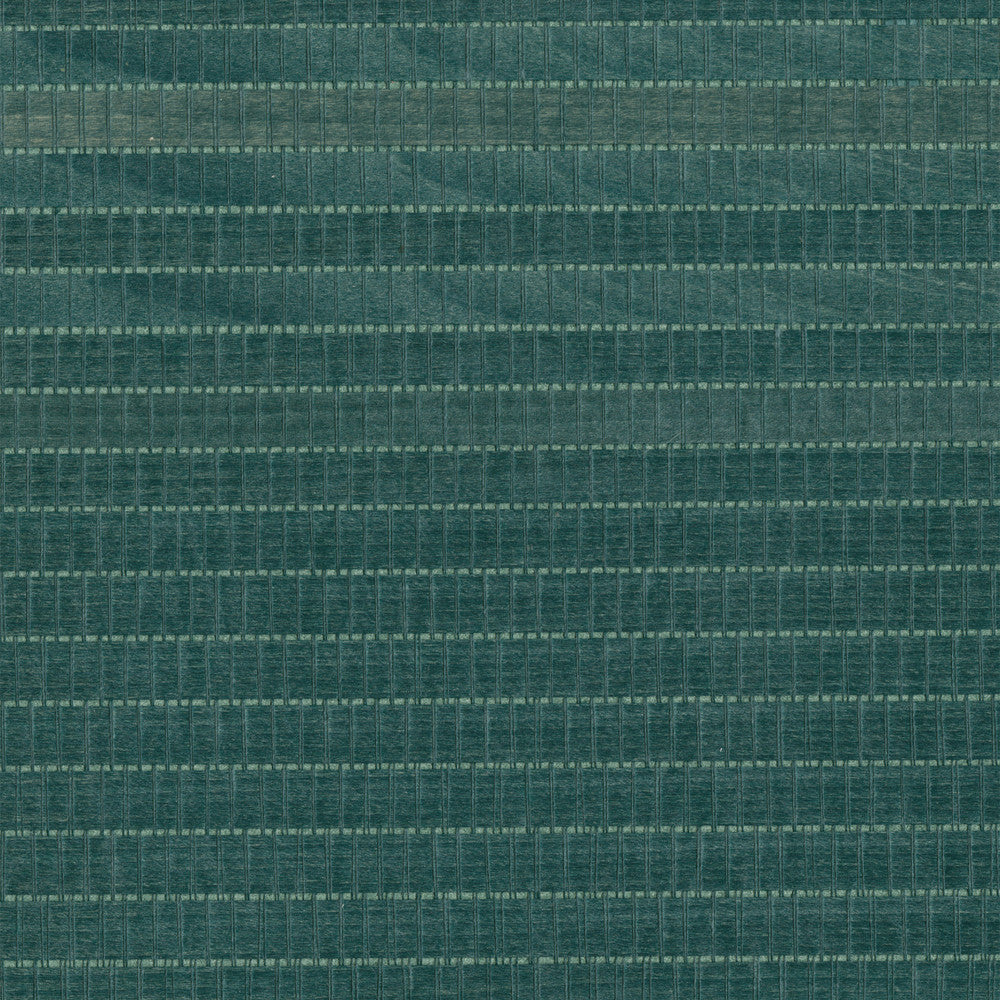 Kando Teal Grasscloth Wallpaper by Kenneth James Zen Grasscloth Covers about 72 square feet 36-in by 24-ft long roll Unpasted 0 - Fabric Carolina -