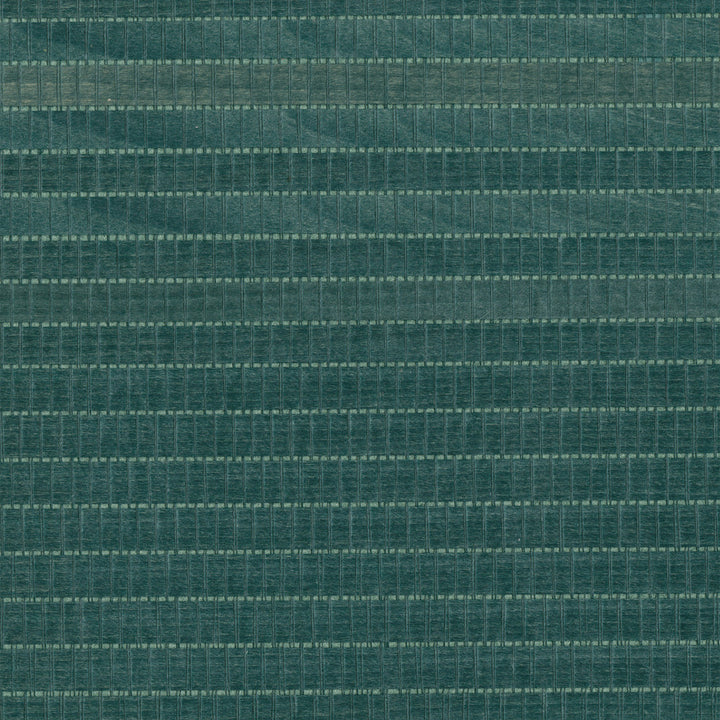 Kando Teal Grasscloth Wallpaper by Kenneth James Zen Grasscloth Covers about 72 square feet 36-in by 24-ft long roll Unpasted 0 - Fabric Carolina -