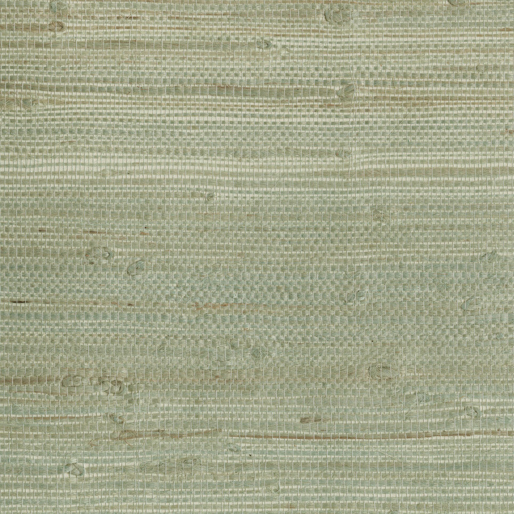 Myogen Golden Green Grasscloth Wallpaper by Kenneth James Zen Grasscloth Covers about 72 square feet 36-in by 24-ft long roll Unpasted 0 - Fabric Carolina -