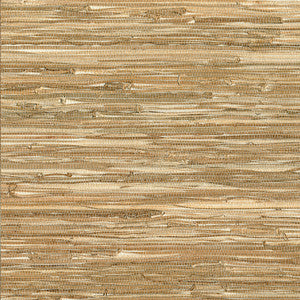 Meho Neutral Grasscloth Wallpaper by Kenneth James