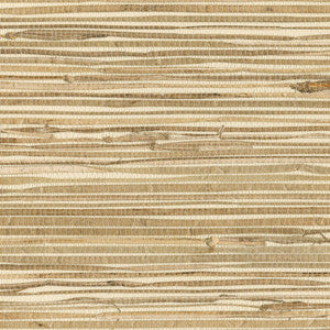Kyodo Neutral Grasscloth Wallpaper by Kenneth James