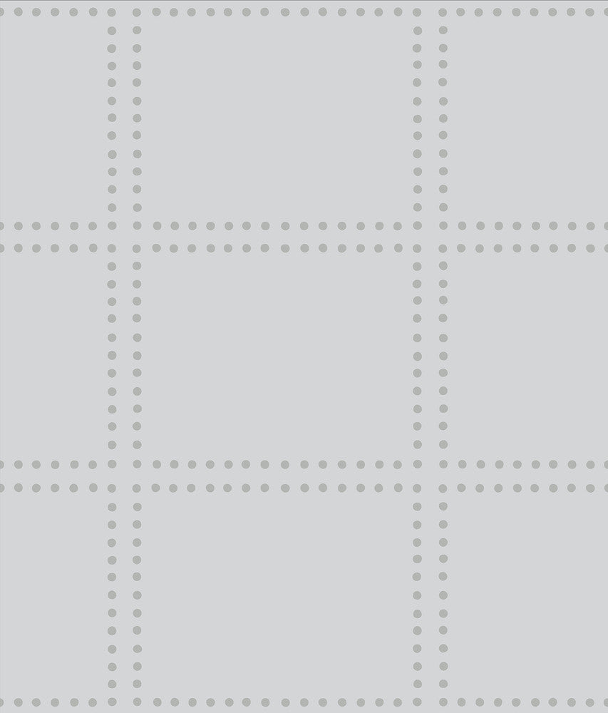 Gridlock Light Grey Geometric Wallpaper by A-Street Prints Geometrie Covers about 56.4 square feet 20.5-in by 33-ft long roll Unpasted 24 - Fabric Carolina -