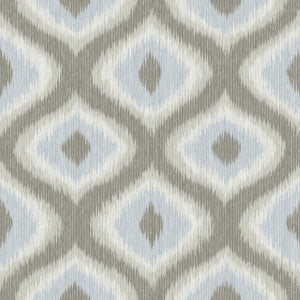 Abra Grey Ogee Wallpaper by A-Street Prints
