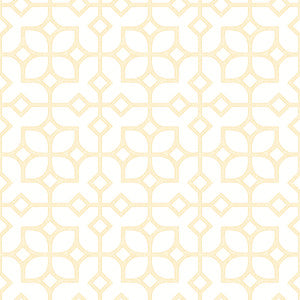 Maze Yellow Tile Wallpaper by A-Street Prints