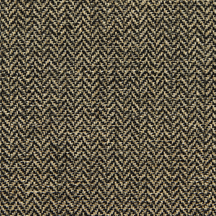 Oxford Herringbone Weave Ebony 27006-005 by Scalamandre Fabric SPRING 2015 60% Linen, 30% Viscose, - Dry Clean Only V. 1/4", H. 1/2" 55" - Fabric Carolina -