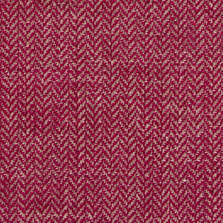 Oxford Herringbone Weave Fuchsia 27006-012 by Scalamandre Fabric SPRING 2015 60% Linen, 30% Viscose, - Dry Clean Only V. 1/4", H. 1/2" 55" - Fabric Carolina -