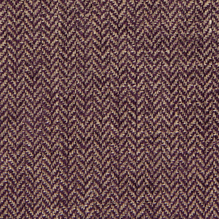 Oxford Herringbone Weave Violet 27006-014 by Scalamandre Fabric SPRING 2015 60% Linen, 30% Viscose, - Dry Clean Only V. 1/4", H. 1/2" 55" - Fabric Carolina -
