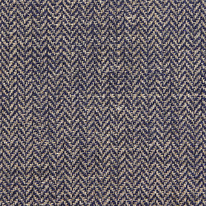 Oxford Herringbone Weave Indigo 27006-017 by Scalamandre Fabric