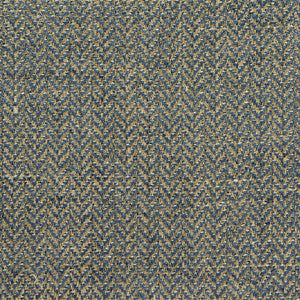 Oxford Herringbone Weave Teal 27006-018 by Scalamandre Fabric