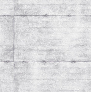Grey Smooth Concrete Wallpaper by A-Street Prints