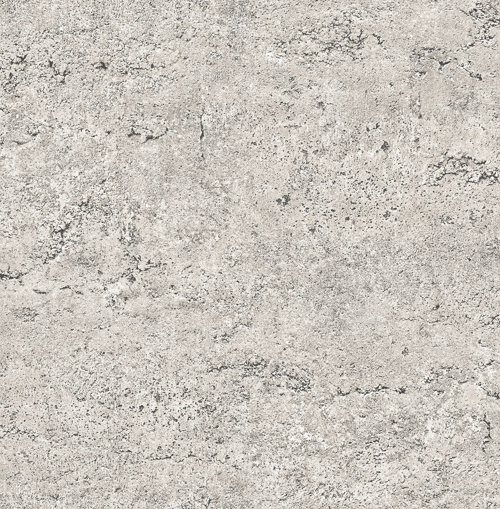 Taupe Concrete Rough Wallpaper by A-Street Prints Reclaimed Covers about 56.4 square feet 20.5-in by 33-ft long roll Unpasted 10.5 - Fabric Carolina -