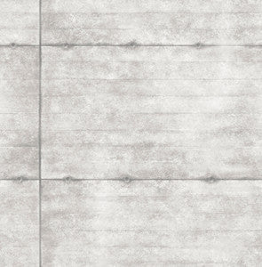 Light Grey Smooth Concrete Wallpaper by A-Street Prints