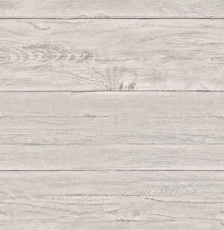 Grey White Washed Boards Wallpaper by A-Street Prints Reclaimed Covers about 56.4 square feet 20.5-in by 33-ft long roll Unpasted 20.8 - Fabric Carolina -