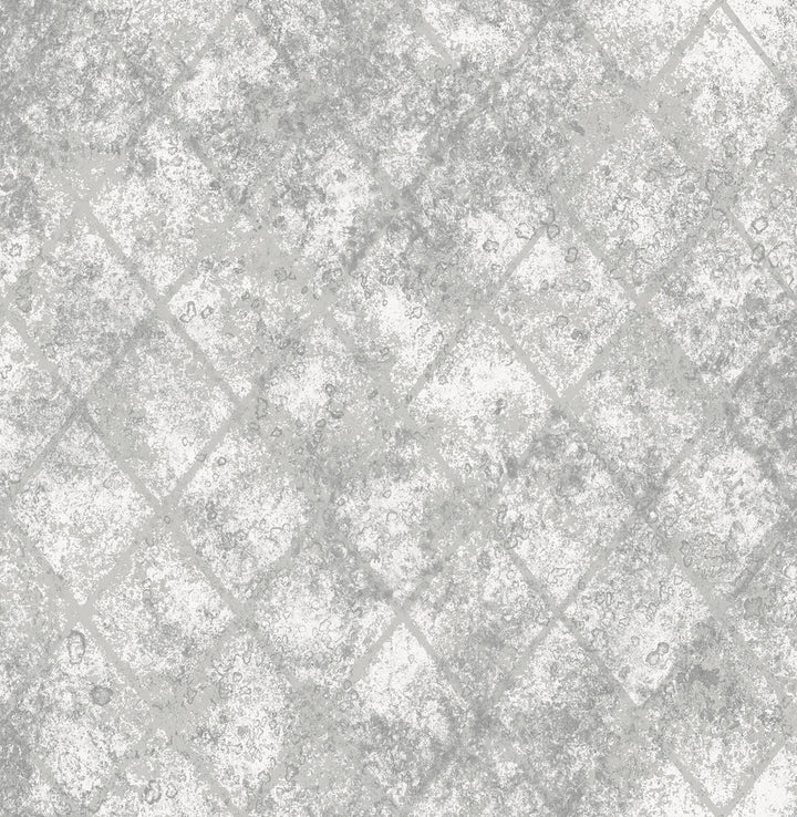 Silver Mercury Glass Wallpaper by A-Street Prints Reclaimed Covers about 56.4 square feet 20.5-in by 33-ft long roll Unpasted 20.8 - Fabric Carolina -