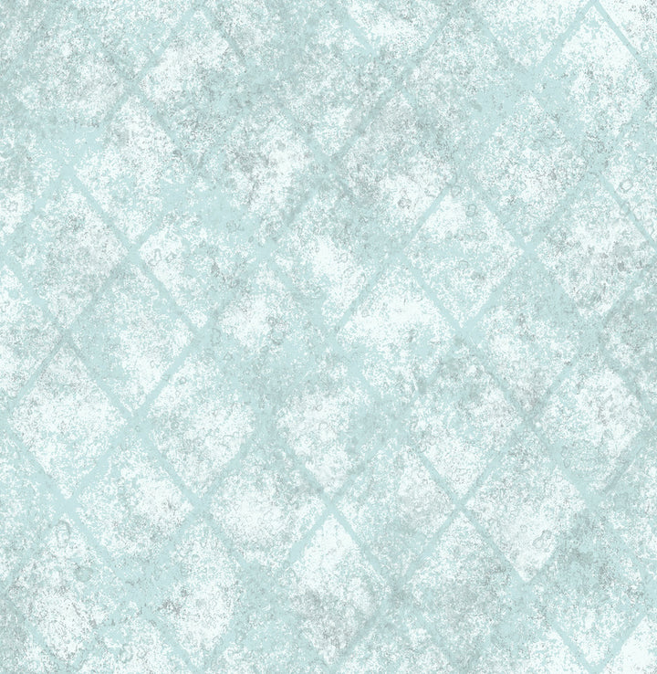 Blue Mercury Glass Wallpaper by A-Street Prints Reclaimed Covers about 56.4 square feet 20.5-in by 33-ft long roll Unpasted 20.8 - Fabric Carolina -