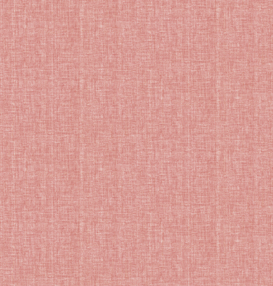 Oasis Red Linen Wallpaper by A-Street Prints Mirabelle Covers about 56.4 square feet 20.5-in by 33-ft long roll Unpasted 0 - Fabric Carolina -