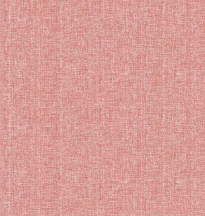 Oasis Red Linen Wallpaper by A-Street Prints Mirabelle Covers about 56.4 square feet 20.5-in by 33-ft long roll Unpasted 0 - Fabric Carolina -
