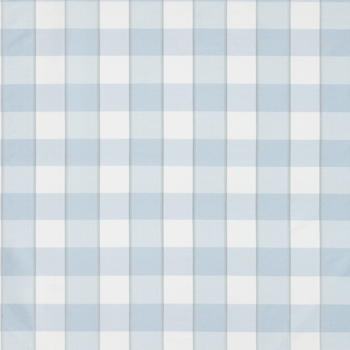 Chelsea Check Sky 27024-005 by Scalamandre Fabric FALL 2015 100% Silk - Dry Clean Only V. 4, H. 4 3/8" 54" - Fabric Carolina -