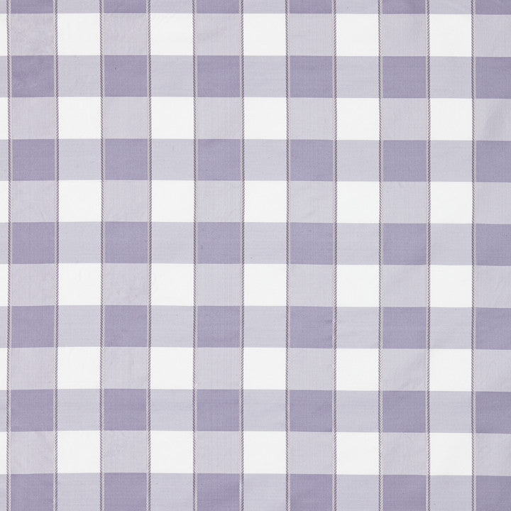 Chelsea Check Lavender 27024-007 by Scalamandre Fabric FALL 2015 100% Silk - Dry Clean Only V. 4, H. 4 3/8" 54" - Fabric Carolina -