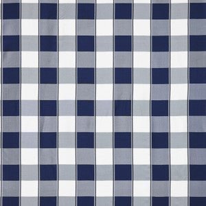 Chelsea Check Navy 27024-009 by Scalamandre Fabric