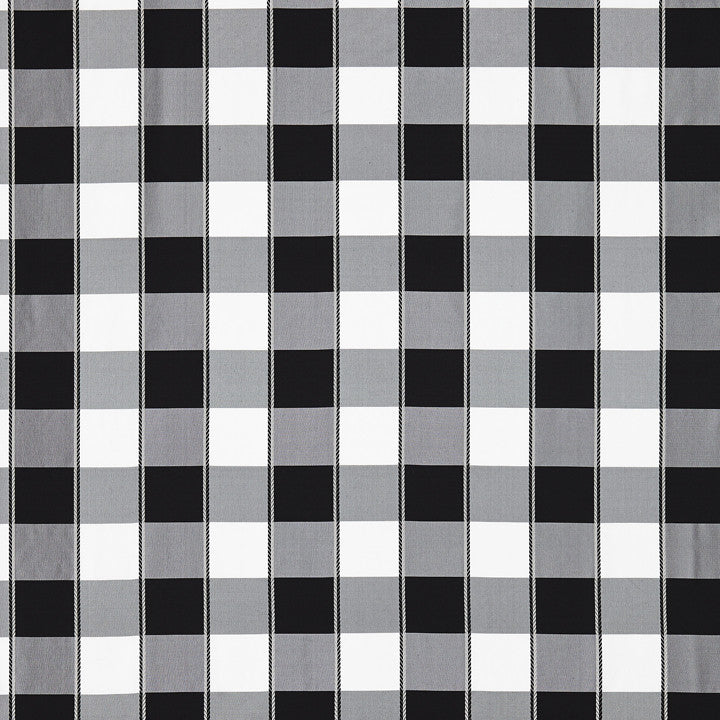Chelsea Check Onyx 27024-010 by Scalamandre Fabric FALL 2015 100% Silk - Dry Clean Only V. 4, H. 4 3/8" 54" - Fabric Carolina -