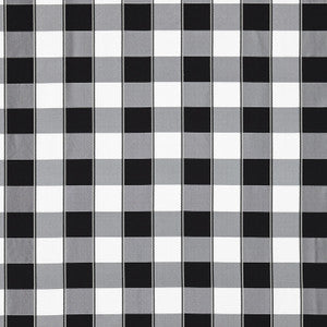 Chelsea Check Onyx 27024-010 by Scalamandre Fabric