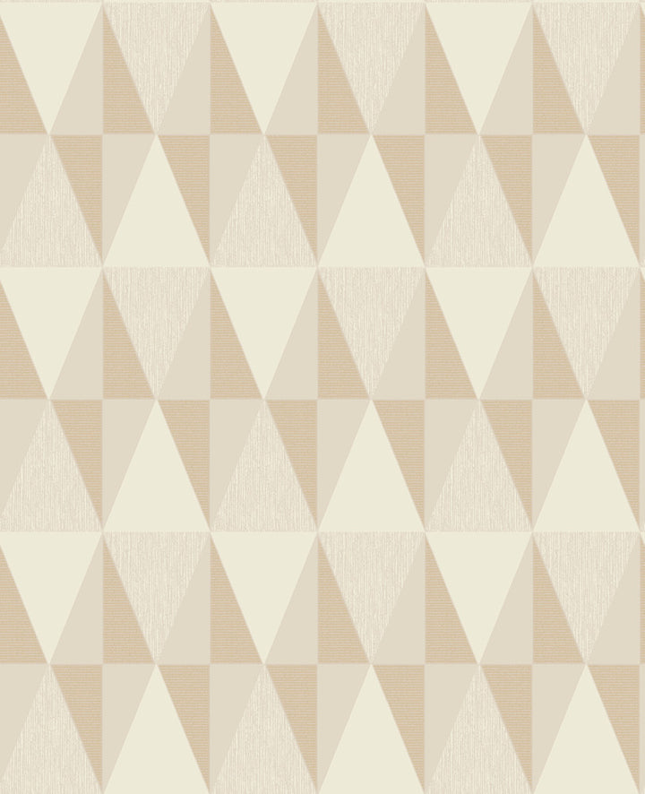 Jester Beige Diamonds Wallpaper by Brewster For Your Bath III Covers about 56.4 square feet 20.5-in by 33-ft long roll Unpasted 8.5 - Fabric Carolina -