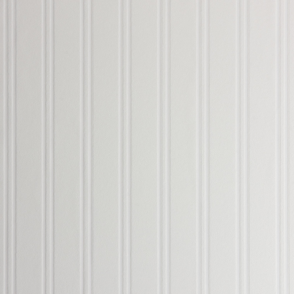 Beadboard Brown Wood Panel Paintable Wallpaper by Brewster For Your Bath III Covers about 56.4 square feet 20.5-in by 33-ft long roll Prepasted 0 - Fabric Carolina -
