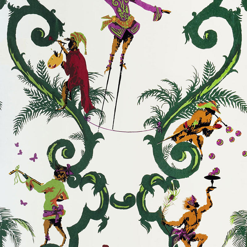 Singeries Hunter And Berry On Almond 2705791 by Schumacher Wallpaper DEC WALK MISC PAPER 1PaperPaper% 0 UNITED STATES OF AMERICA </p><p>Repeat: Horizontal: and Vertical: 39 1/2" (100CM) 27 - Fabric Carolina -