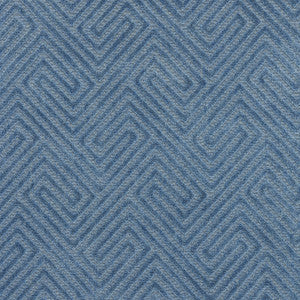 Meander Velvet Denim 27060-001 by Scalamandre Fabric