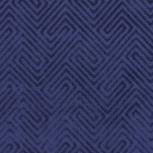 Meander Velvet Navy 27060-004 by Scalamandre Fabric