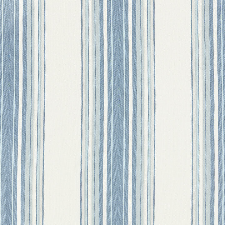 Cabana Stripe Sky 27063-003 by Scalamandre Fabric ENDLESS SUMMER 100% Polyolefin - Water / Stain Repellant and Antimicrobial 12 1/4" 54" - Fabric Carolina -