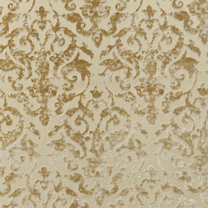 Venezia Silk Velvet Champagne 27078-001 by Scalamandre Fabric