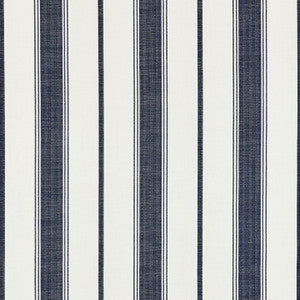 Sconset Stripe Indigo 27110-004 by Scalamandre Fabric