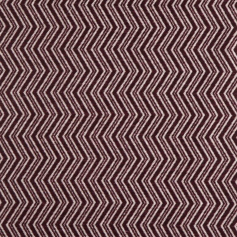Zig Zag # 108 Blackberry by Maxwell Fabric 71% ACRYLIC 18% POLYESTER
7% LINEN 4% VISCOSE TURKEY </p><p>Repeat: Horizontal: H-0.6 and Vertical: V-2.1 55.1" - Fabric Carolina -