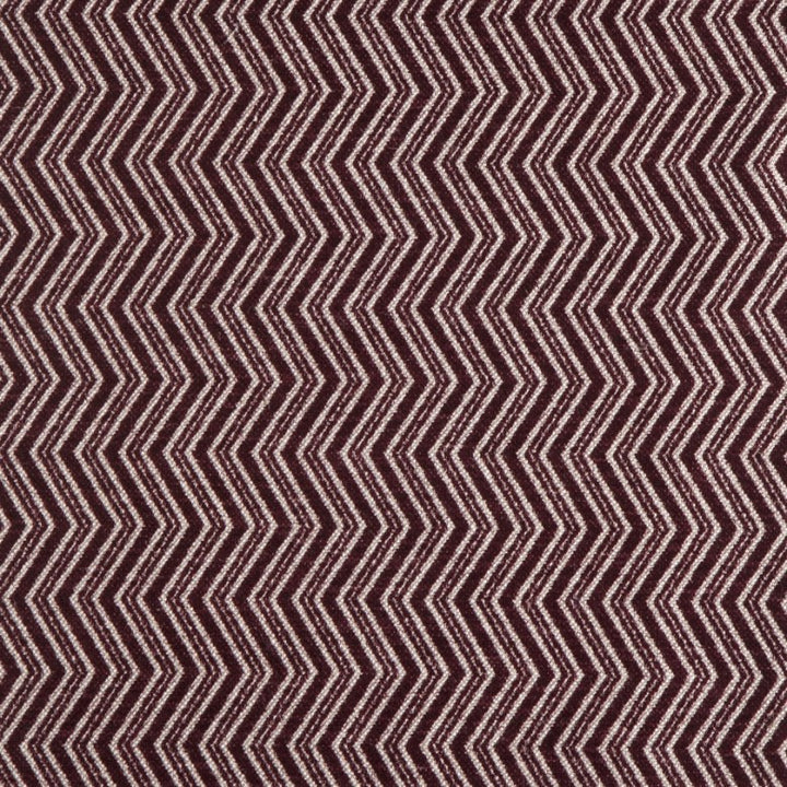 Zig Zag # 108 Blackberry by Maxwell Fabric 71% ACRYLIC 18% POLYESTER
7% LINEN 4% VISCOSE TURKEY </p><p>Repeat: Horizontal: H-0.6 and Vertical: V-2.1 55.1" - Fabric Carolina -