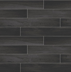 Titan Black Wood Wallpaper by A-Street Prints