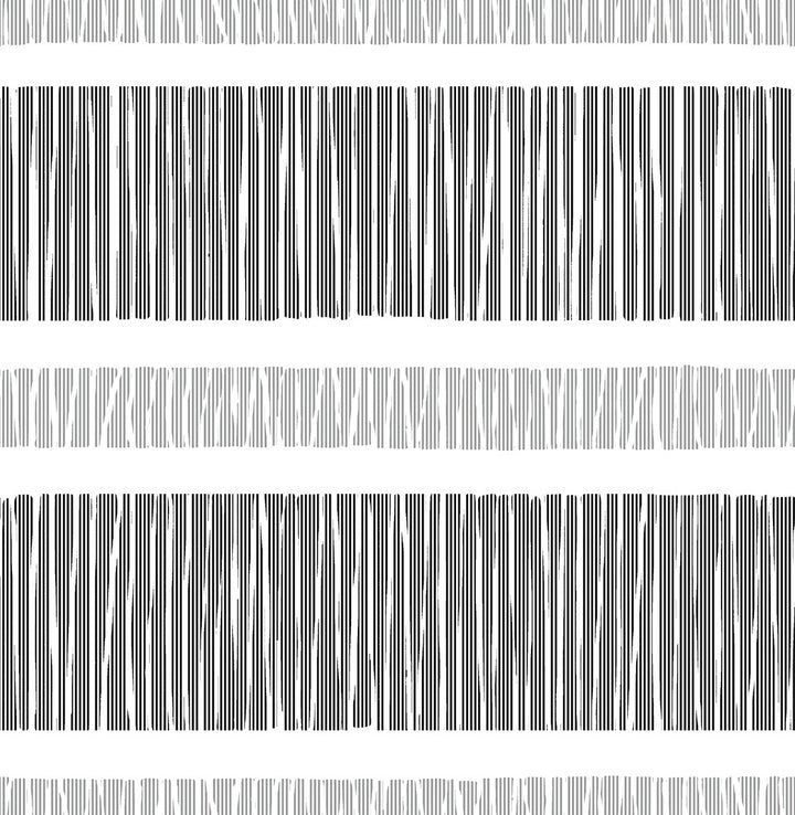 Gravity Black Stripe Wallpaper by A-Street Prints Eclipse Covers about 56.4 square feet 20.5-in by 33-ft long roll Unpasted 20.9 - Fabric Carolina -