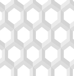 Hex Grey Geometric Wallpaper by A-Street Prints