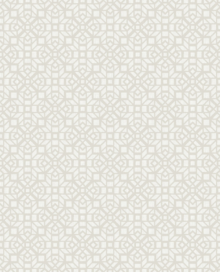 Element Neutral Mosaic Wallpaper by A-Street Prints Eclipse Covers about 56.4 square feet 20.5-in by 33-ft long roll Unpasted 5 - Fabric Carolina -